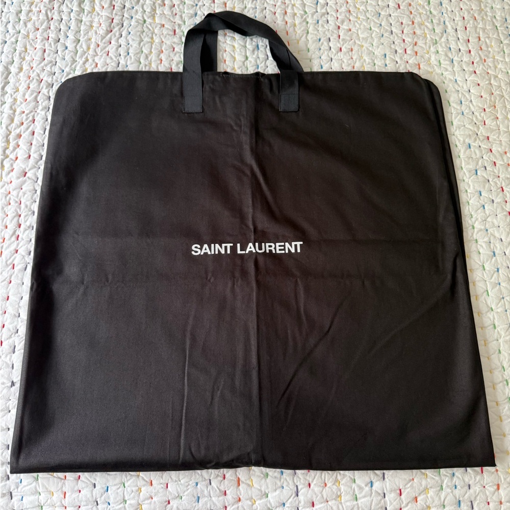 Saint Laurent Black Garment Bag